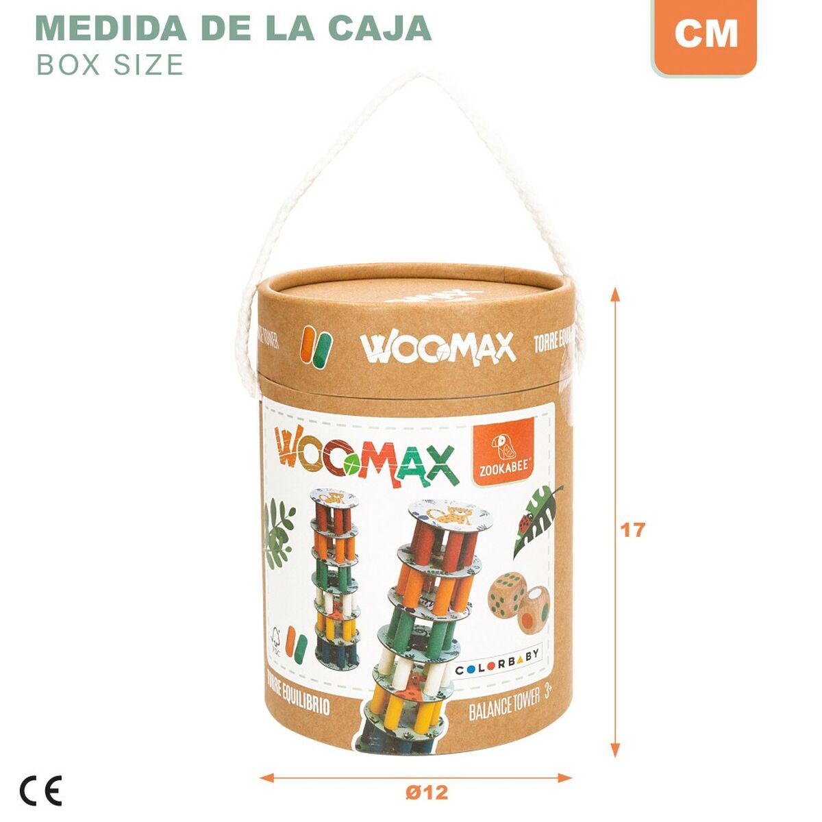 Set de Construcție Woomax 36 Piese (6 Unități) - Jucarii si jocuri