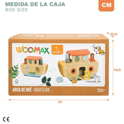 Jucărie pentru copii Woomax animale (6 Unități) - Bebelus, Jucăriile copilăriei timpurii