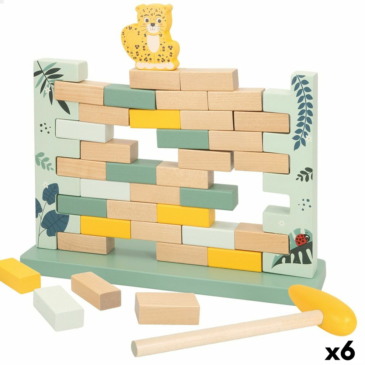Set de Construcție Woomax animale 44 Piese (6 Unități) - Jucarii si jocuri