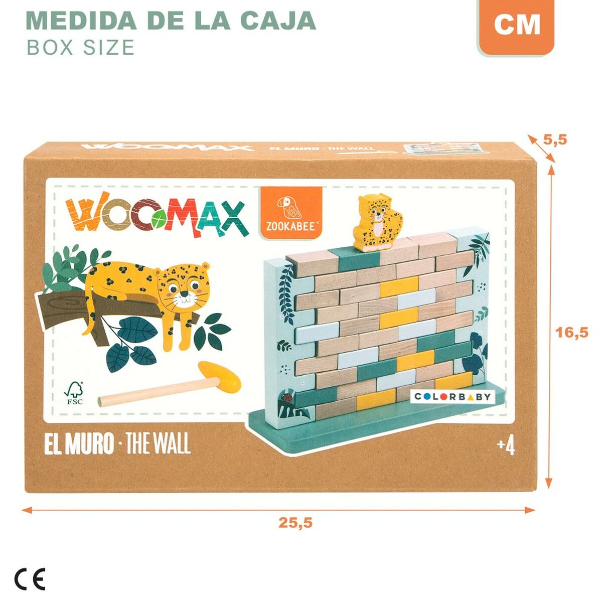 Set de Construcție Woomax animale 44 Piese (6 Unități) - Jucarii si jocuri