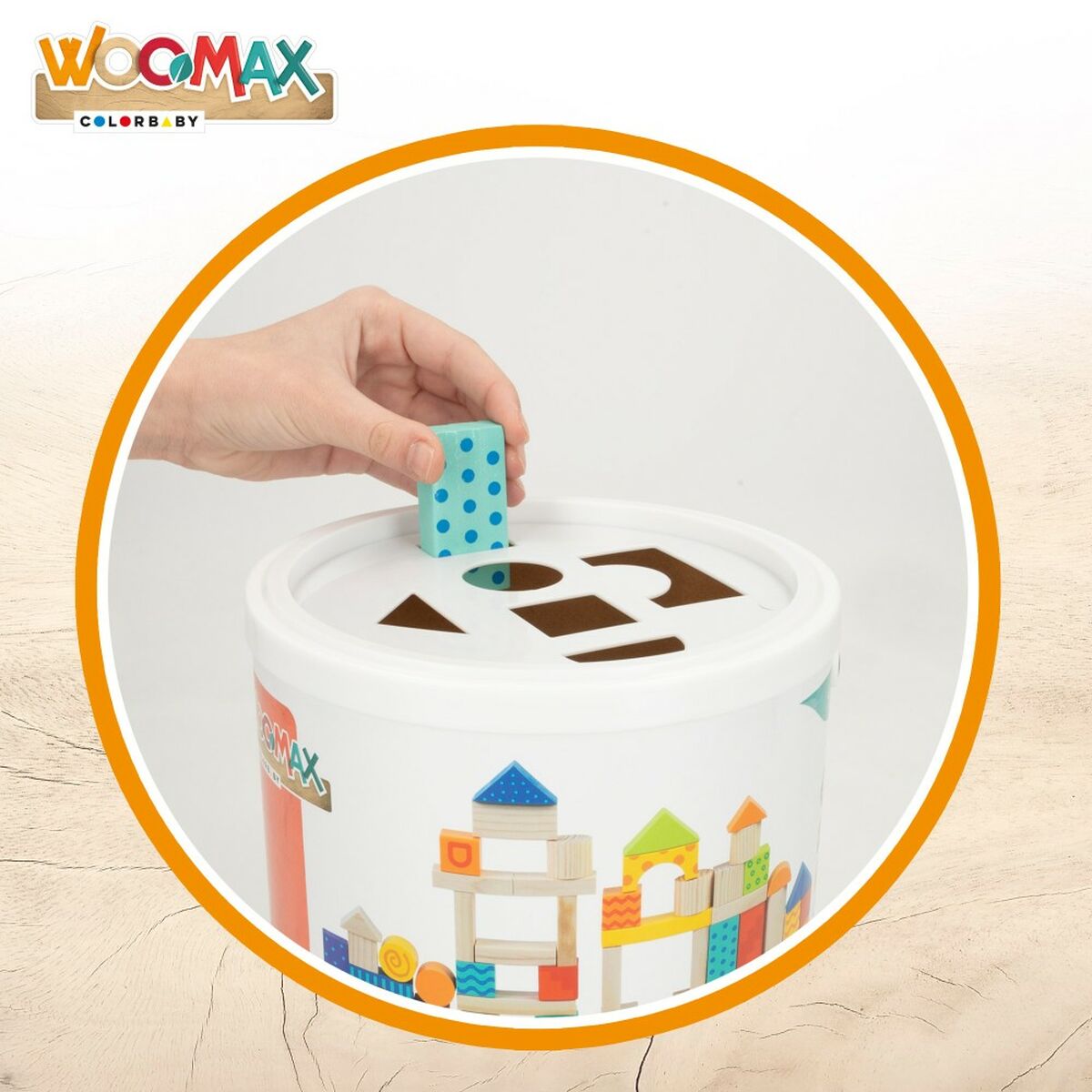 Set de Construcție Woomax 50 Piese (6 Unități) - Jucarii si jocuri