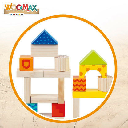 Set de Construcție Woomax 50 Piese (6 Unități) - Jucarii si jocuri