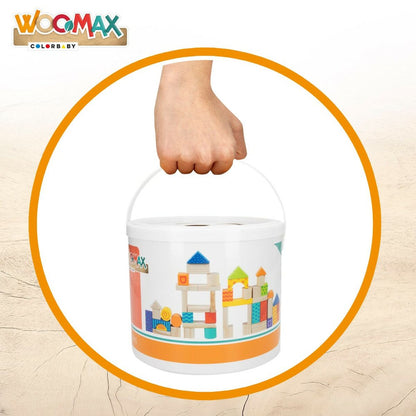 Set de Construcție Woomax 50 Piese (6 Unități) - Jucarii si jocuri