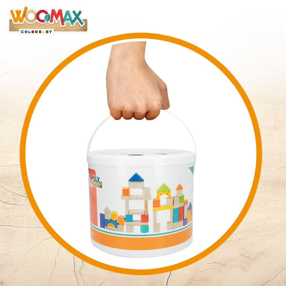 Set de Construcție Woomax 50 Piese (6 Unități) - Jucarii si jocuri