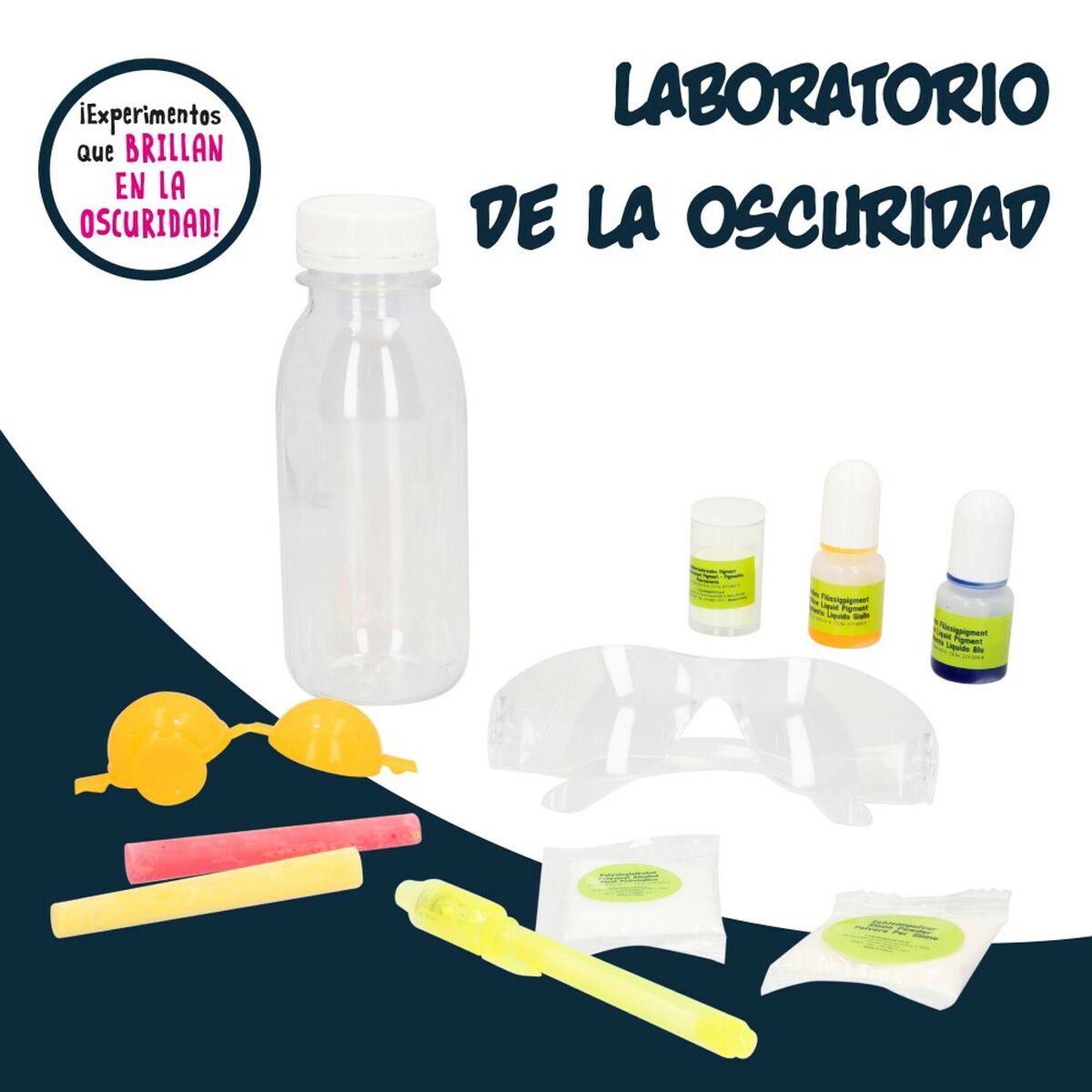 Joc de știință Lisciani Laboratorio de la oscuridad ES (6 Unități) - Jucarii si jocuri, Învățare și educație
