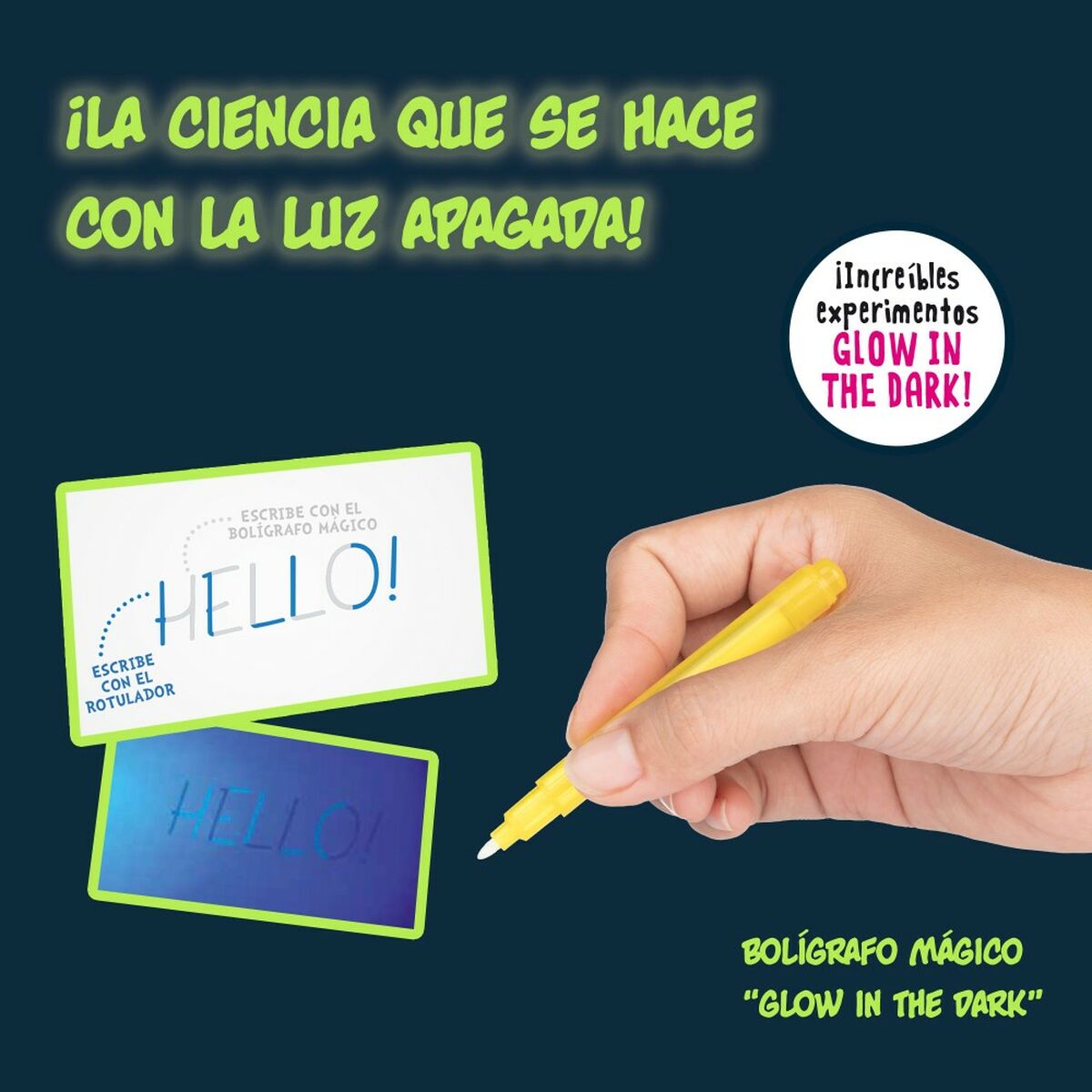 Joc de știință Lisciani Laboratorio de la oscuridad ES (6 Unități) - Jucarii si jocuri, Învățare și educație