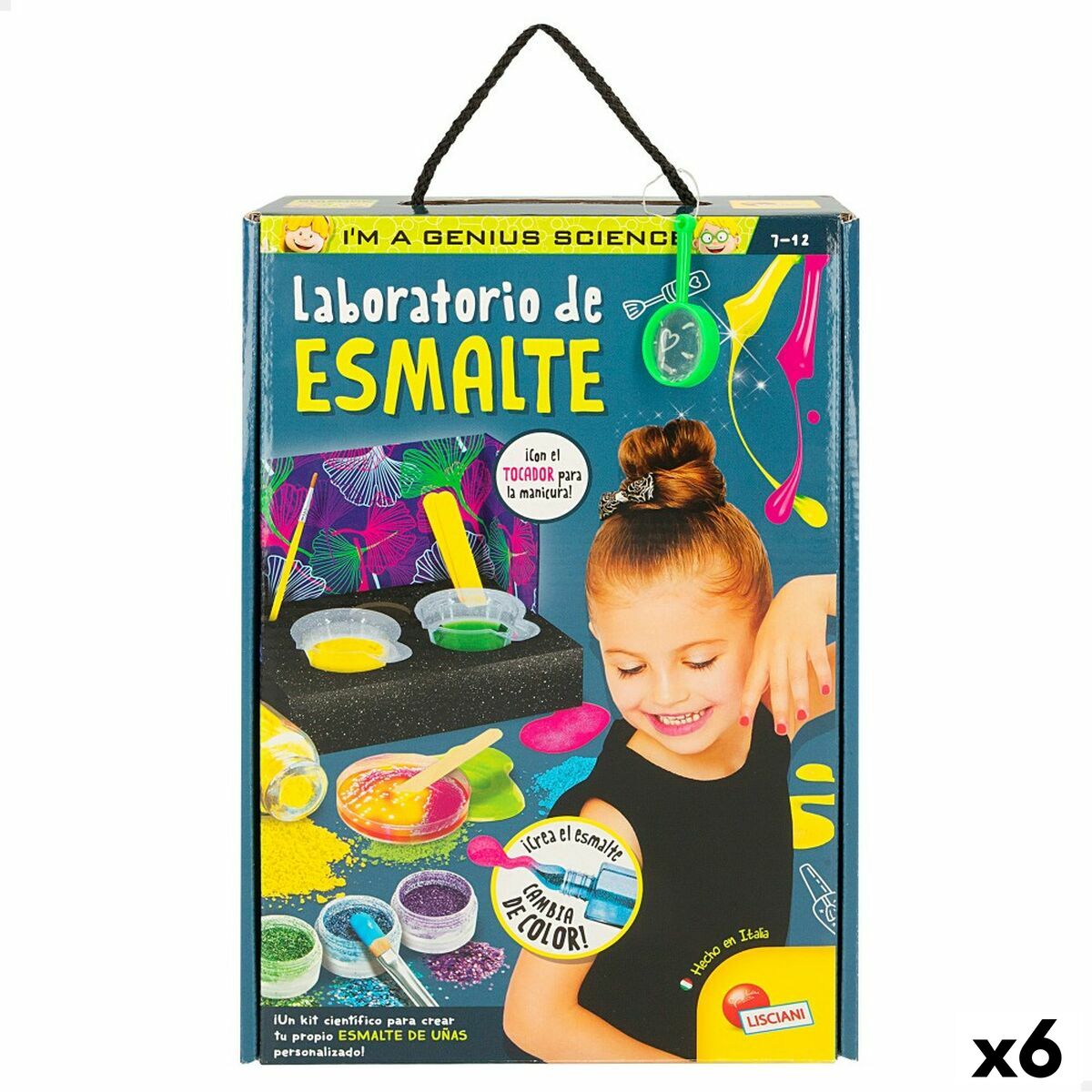 Joc de știință Lisciani Laboratorio de esmalte ES (6 Unități) - Jucarii si jocuri, Învățare și educație