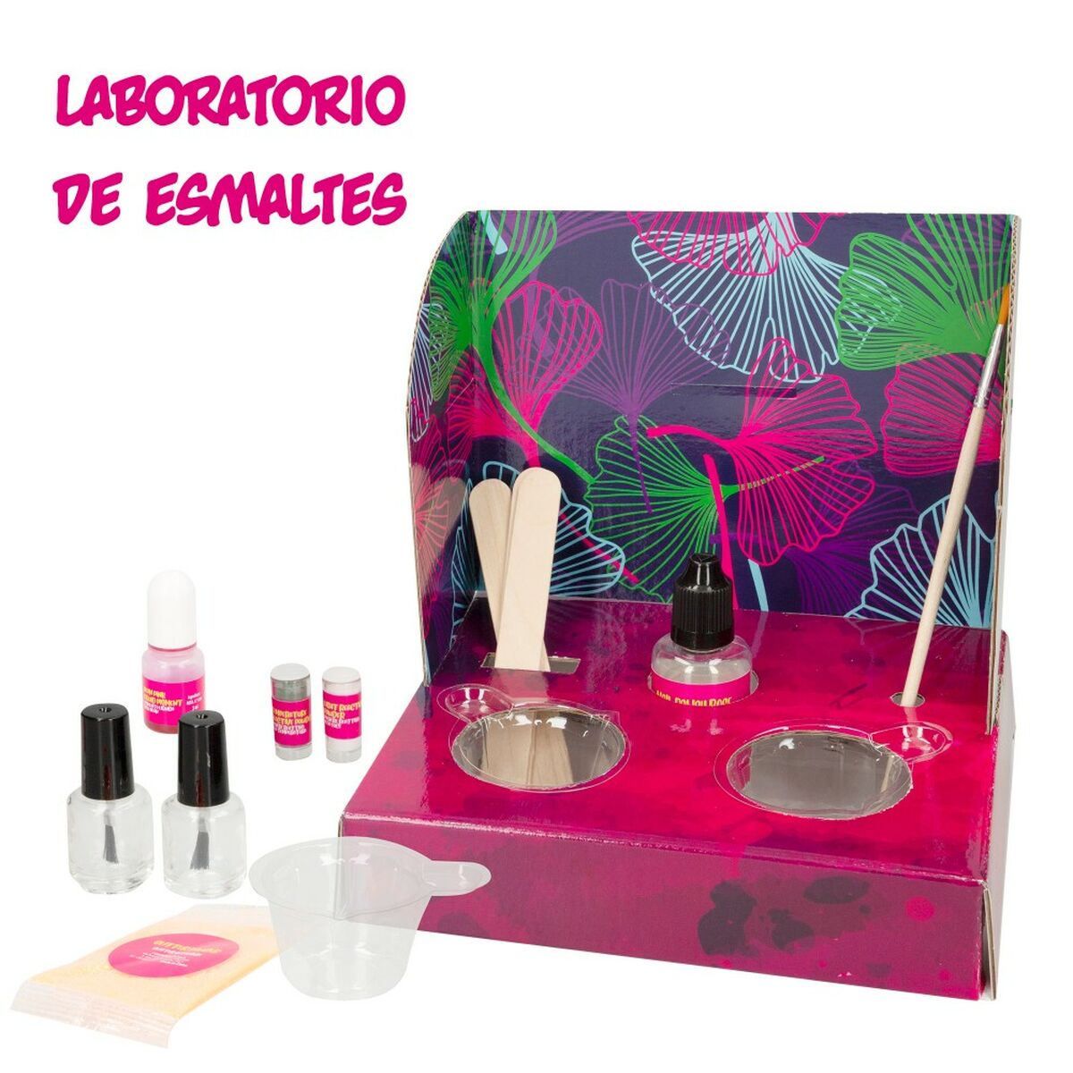 Joc de știință Lisciani Laboratorio de esmalte ES (6 Unități) - Jucarii si jocuri, Învățare și educație