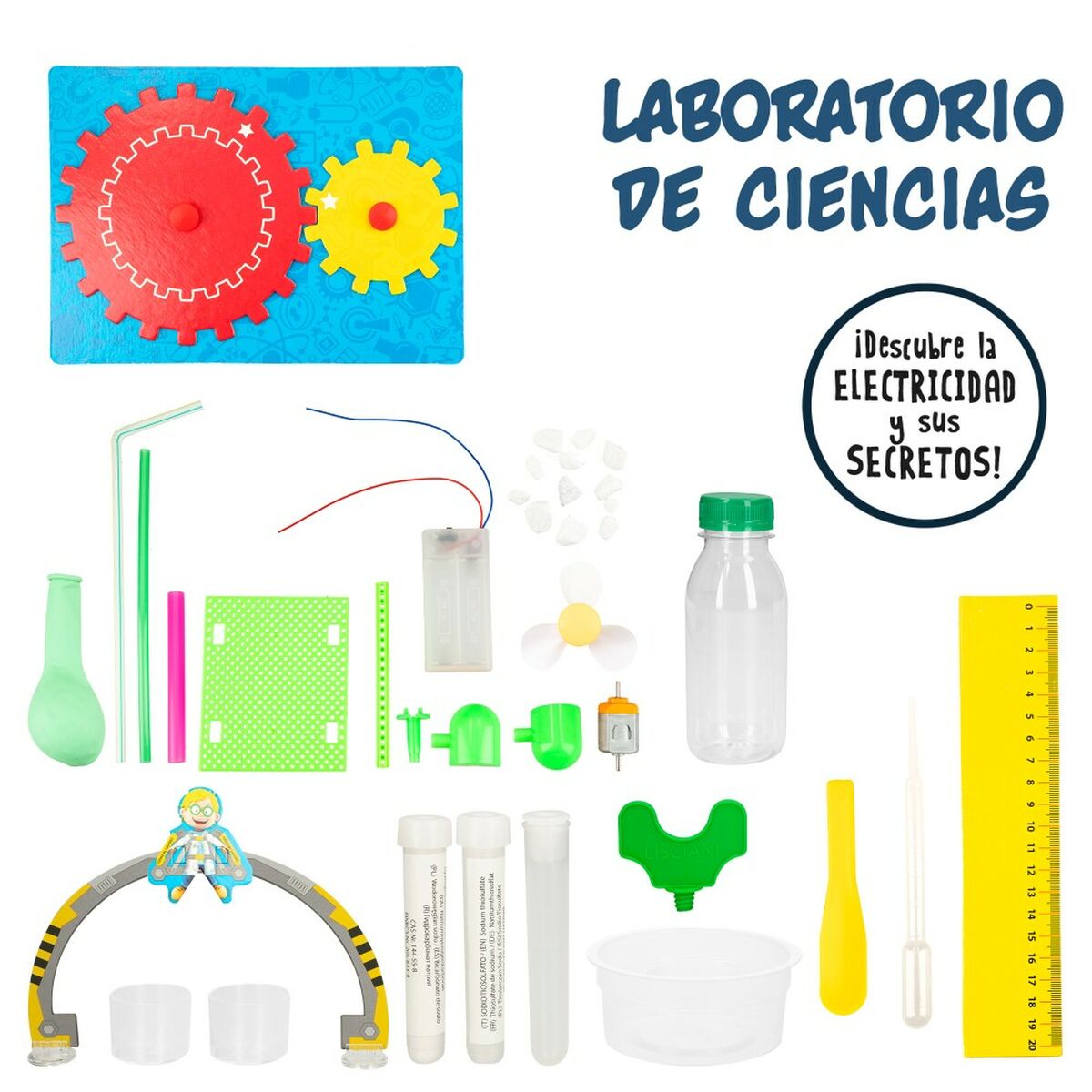 Joc de știință Lisciani Laboratorio ES (6 Unități) - Jucarii si jocuri, Învățare și educație