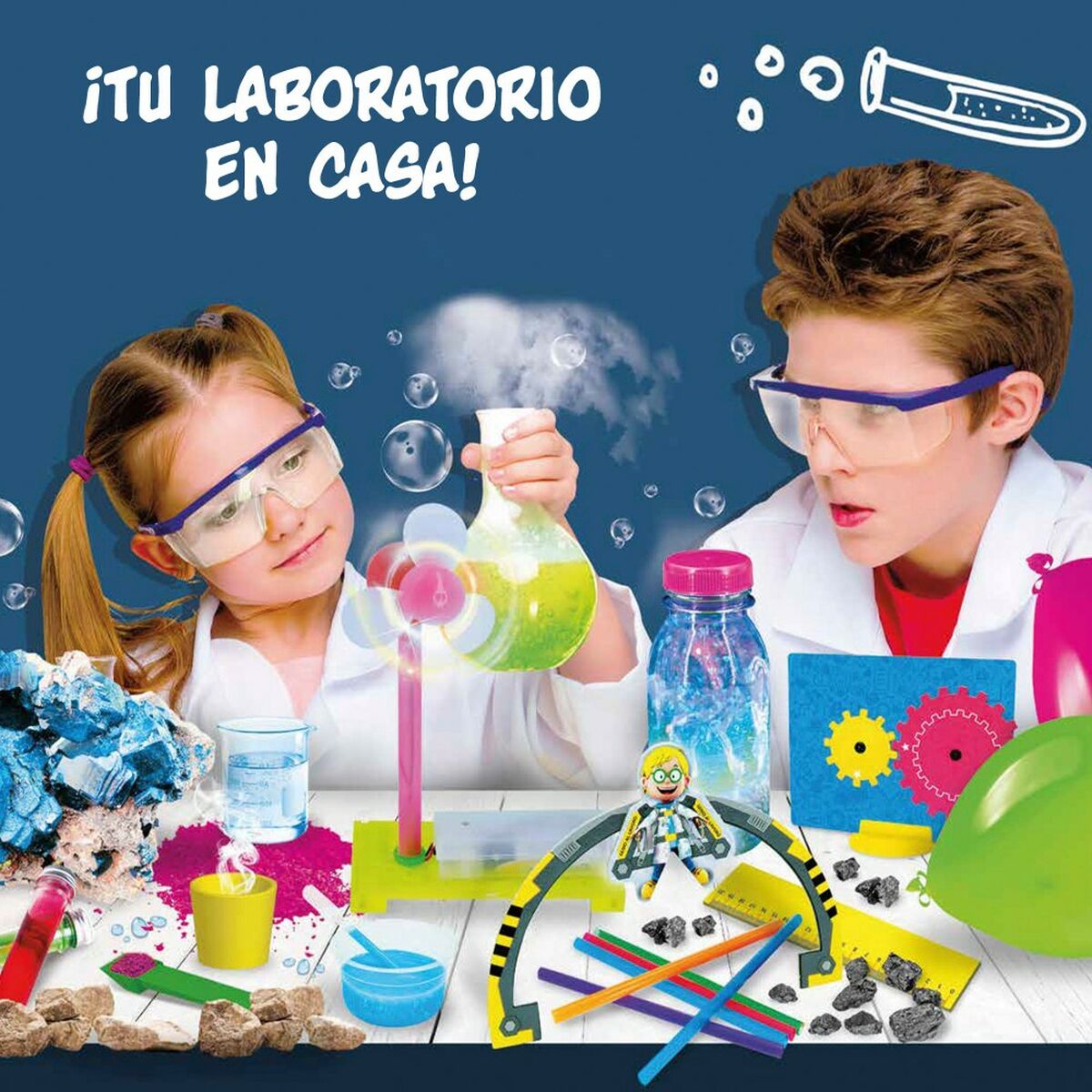 Joc de știință Lisciani Laboratorio ES (6 Unități) - Jucarii si jocuri, Învățare și educație