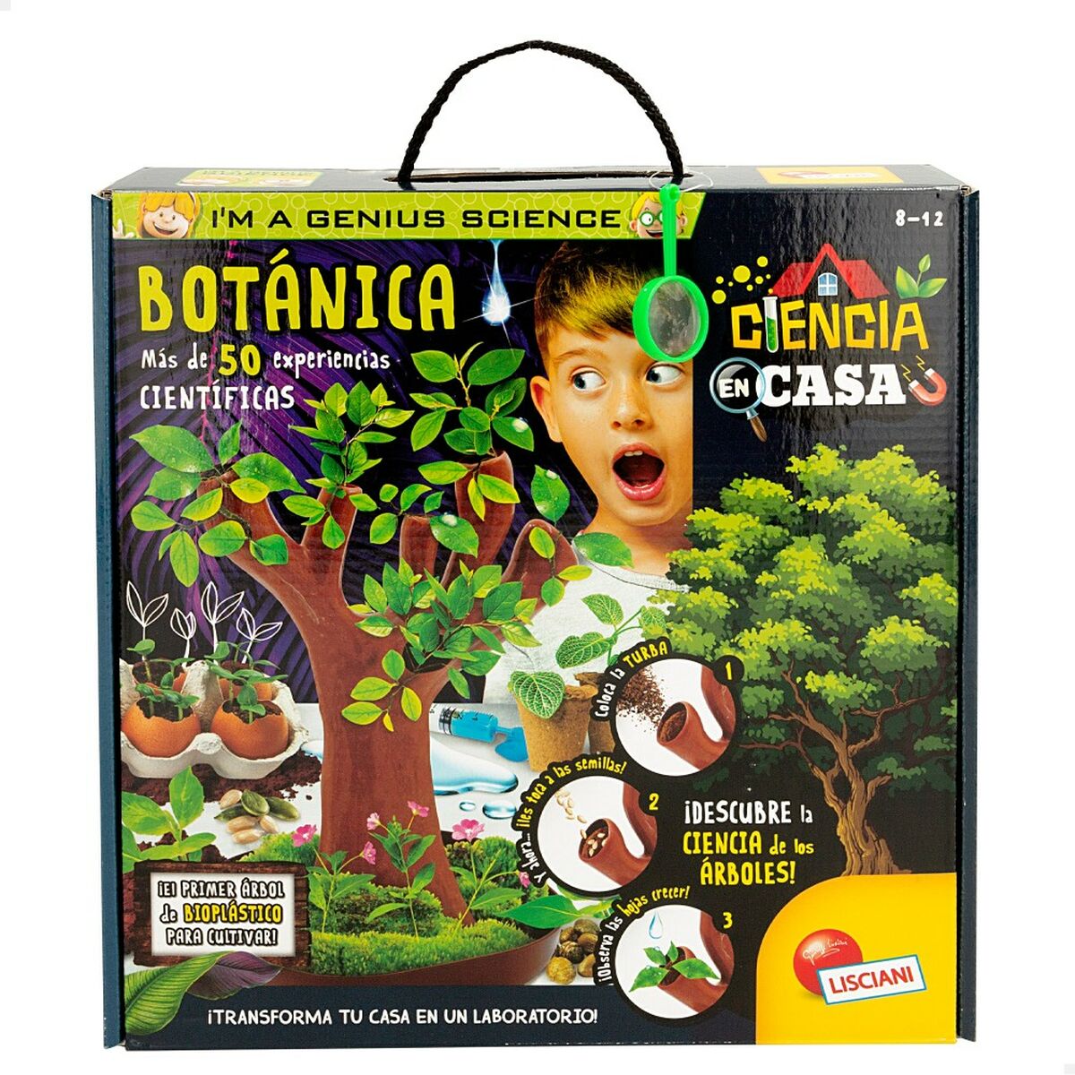 Joc de știință Lisciani Botánica ES (6 Unități) - Jucarii si jocuri, Învățare și educație