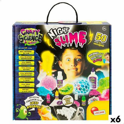 Joc de știință Lisciani Night Slime ES (6 Unități) - Jucarii si jocuri, Învățare și educație