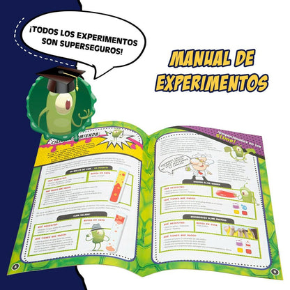 Joc de știință Lisciani El gran laboratorio del científico loco ES (4 Unități) - Jucarii si jocuri, Învățare și educație