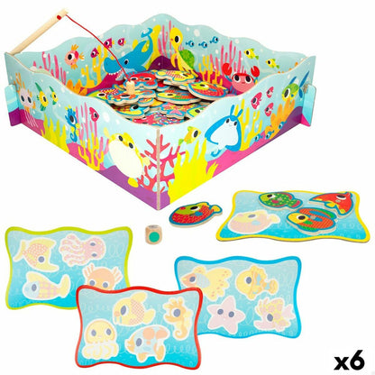 Joc de Masă Lisciani Montessori Pescuit (6 Unități) - Jucarii si jocuri, Jocuri și accesorii