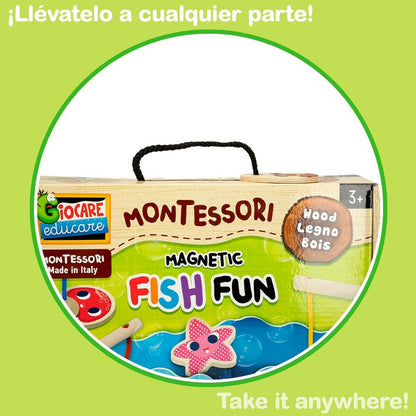 Joc de Masă Lisciani Montessori Pescuit (6 Unități) - Jucarii si jocuri, Jocuri și accesorii