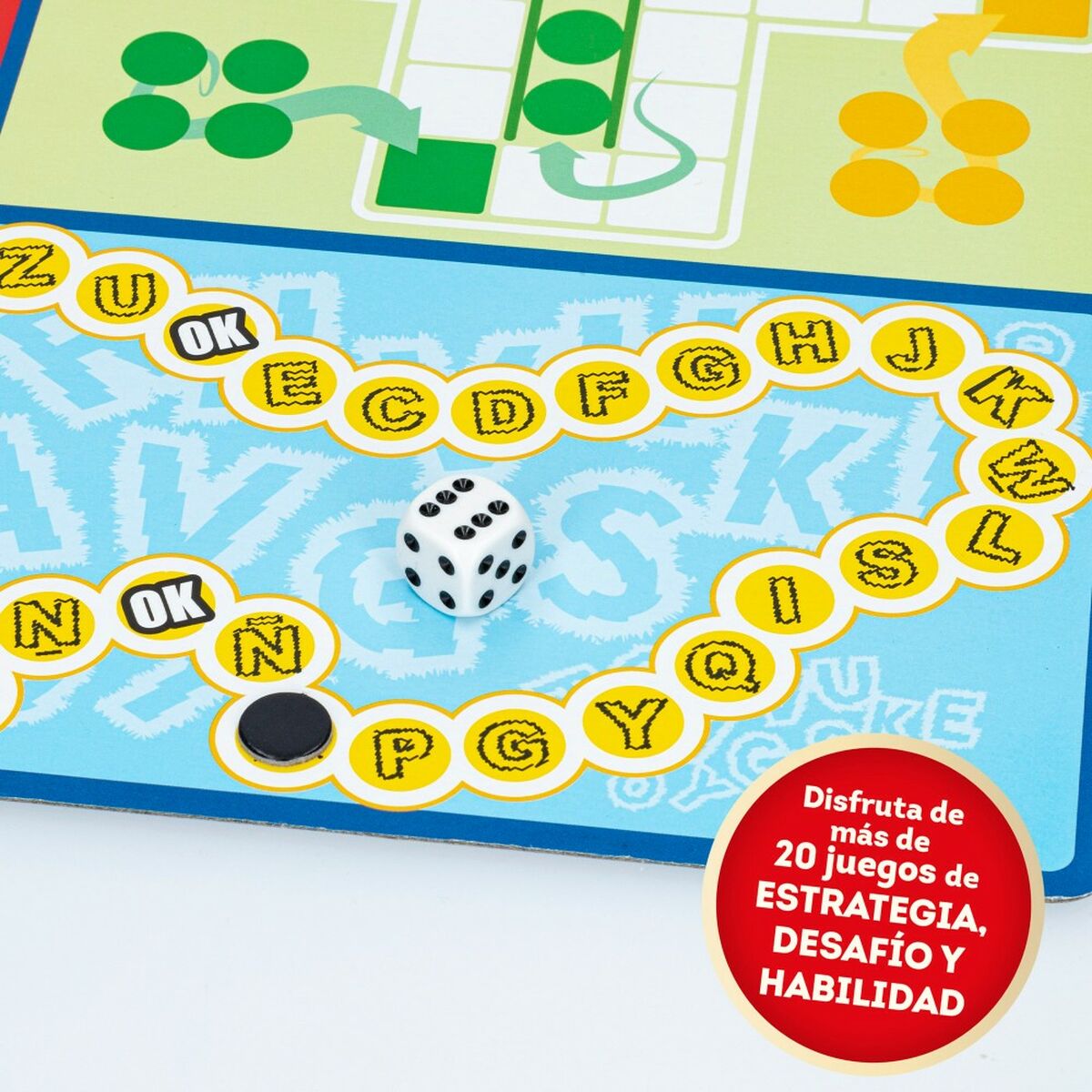 Joc de Masă Lisciani Juegos reunidos ES 40 x 0,1 x 33 cm (12 Unități) - Jucarii si jocuri, Jocuri și accesorii