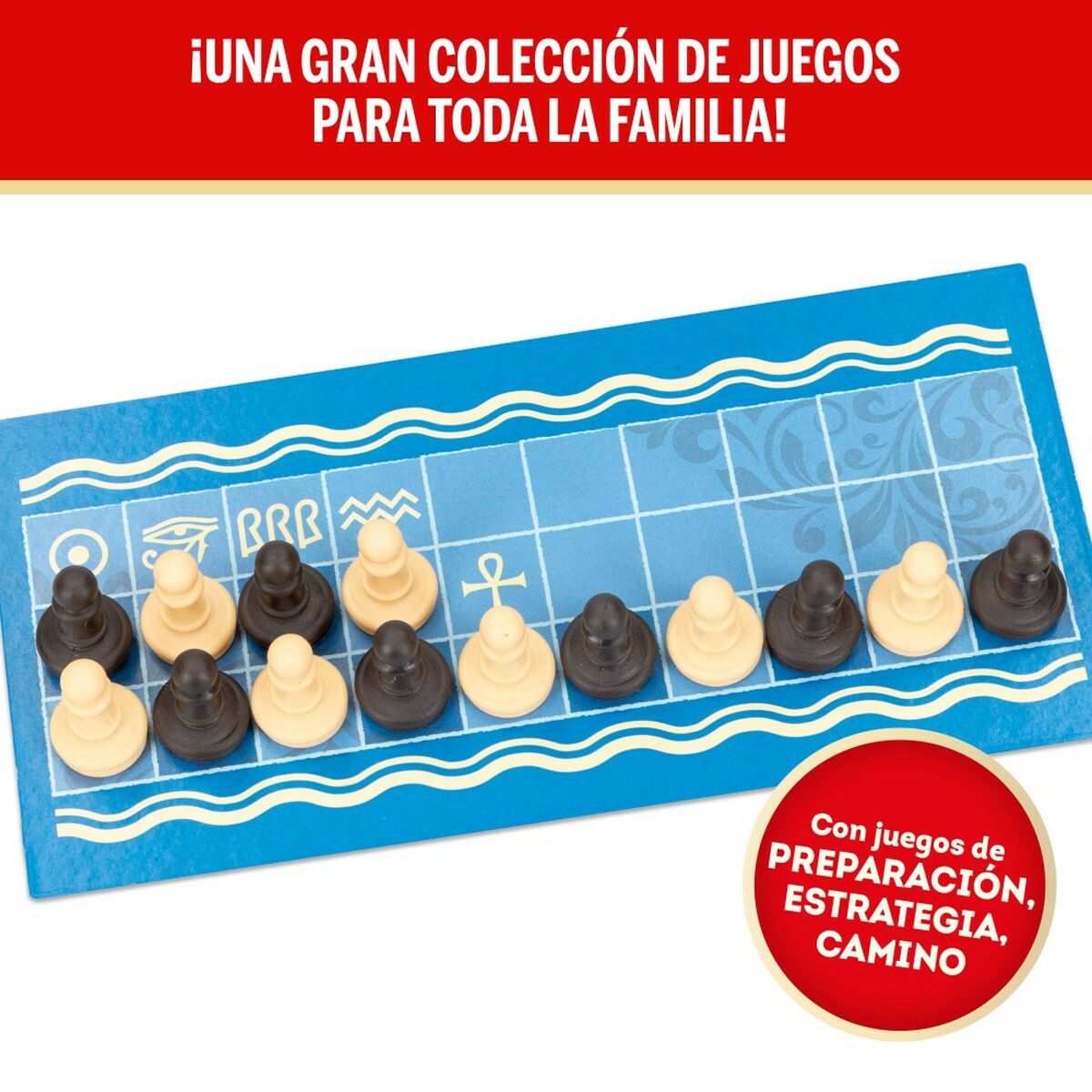 Joc de Masă Lisciani Juegos reunidos ES 26 x 1 x 26 cm (10 Unități) - Jucarii si jocuri, Jocuri și accesorii