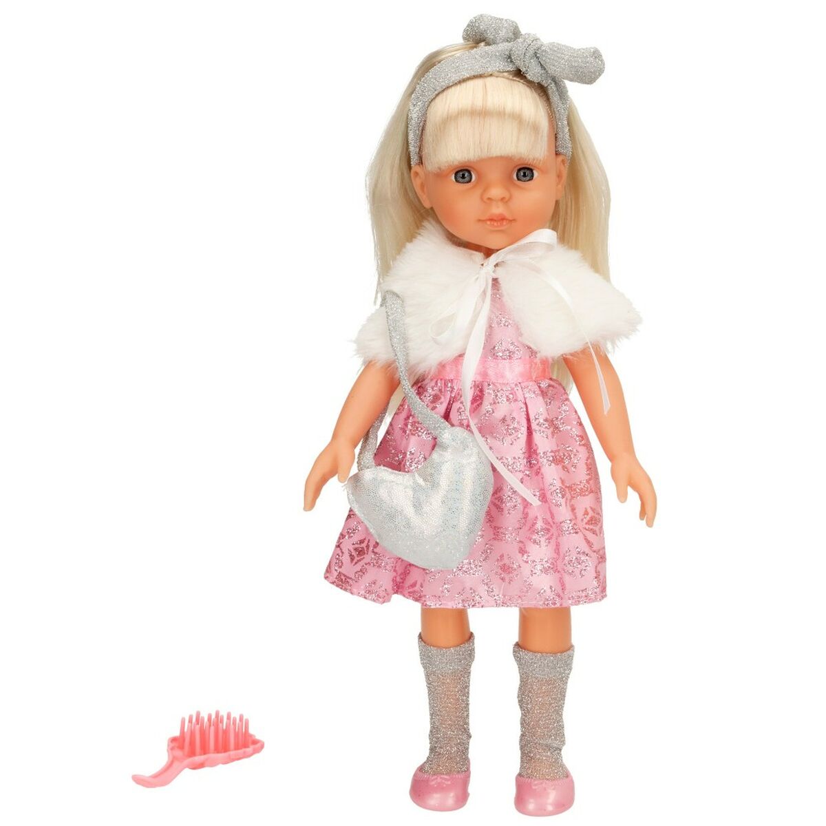 Păpușă Colorbaby Isabella 32 cm Pieptene 15 x 32 x 7 cm (6 Unități) - Jucarii si jocuri, Păpuși și accesorii