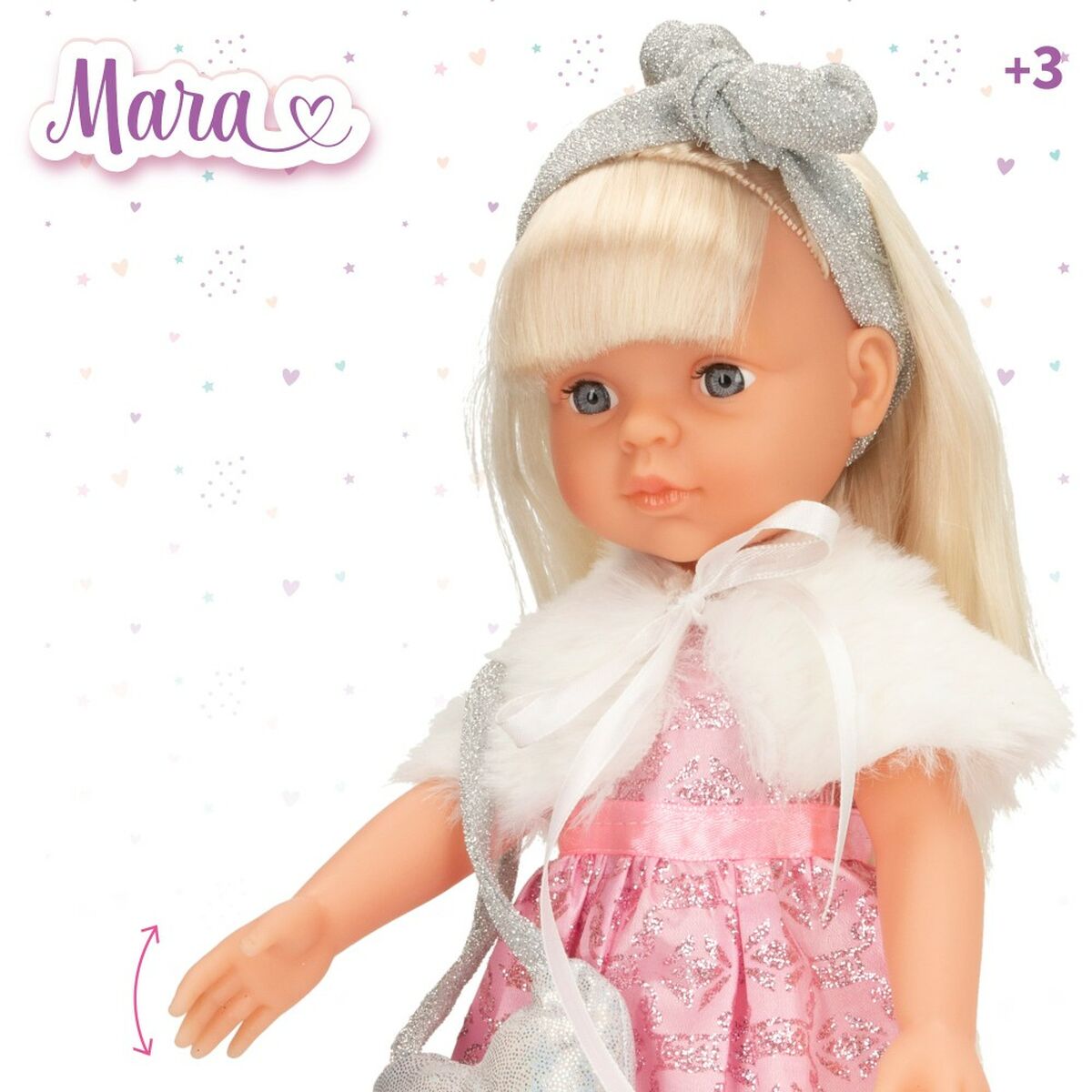 Păpușă Colorbaby Isabella 32 cm Pieptene 15 x 32 x 7 cm (6 Unități) - Jucarii si jocuri, Păpuși și accesorii
