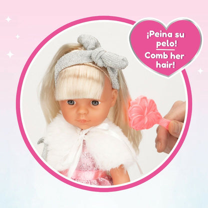 Păpușă Colorbaby Isabella 32 cm Pieptene 15 x 32 x 7 cm (6 Unități) - Jucarii si jocuri, Păpuși și accesorii