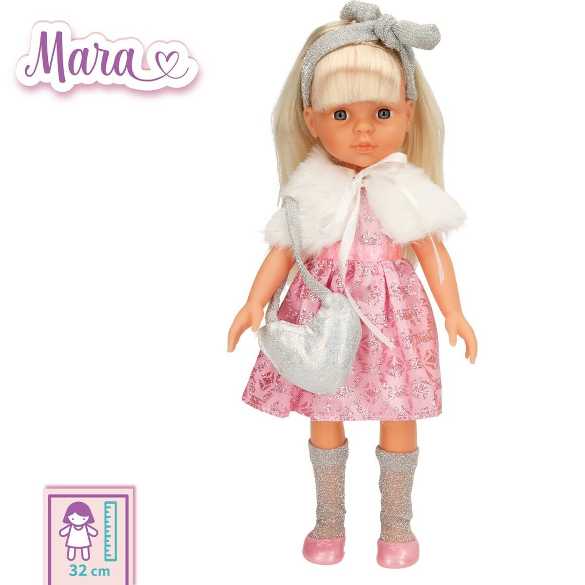 Păpușă Colorbaby Isabella 32 cm Pieptene 15 x 32 x 7 cm (6 Unități) - Jucarii si jocuri, Păpuși și accesorii