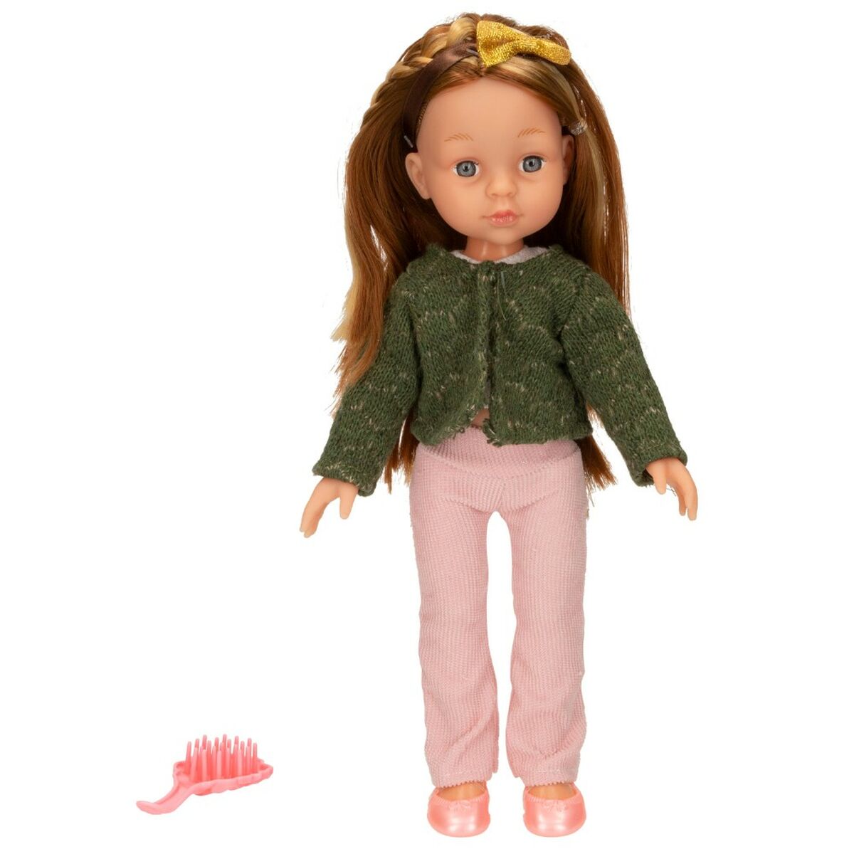 Păpușă Colorbaby Isabella 32 cm Pieptene 15 x 32 x 7 cm (6 Unități) - Jucarii si jocuri, Păpuși și accesorii