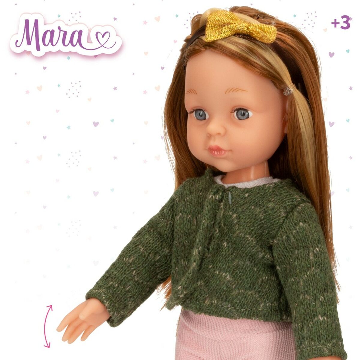 Păpușă Colorbaby Isabella 32 cm Pieptene 15 x 32 x 7 cm (6 Unități) - Jucarii si jocuri, Păpuși și accesorii
