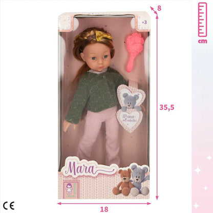 Păpușă Colorbaby Isabella 32 cm Pieptene 15 x 32 x 7 cm (6 Unități) - Jucarii si jocuri, Păpuși și accesorii