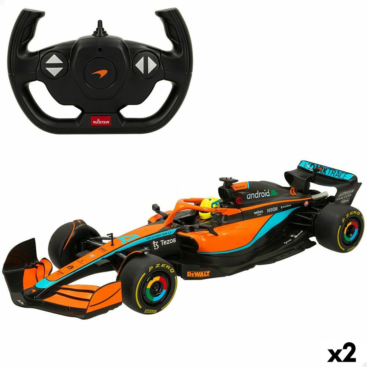 Mașină Radio Control McLaren F1 MCL36 1:12 (2 Unități) - Jucarii si jocuri, Vehicule