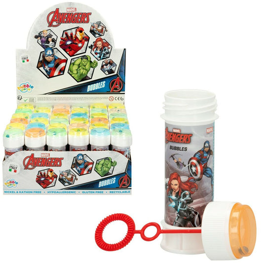 Set de sticluțe de făcut baloane de săpun The Avengers 3,8 x 11,5 x 3,8 cm (6 Unități) - Jucarii si jocuri, În aer liber și sport