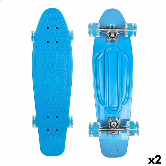 Skateboard Colorbaby Albastru (2 Unități) - Jucarii si jocuri, În aer liber și sport