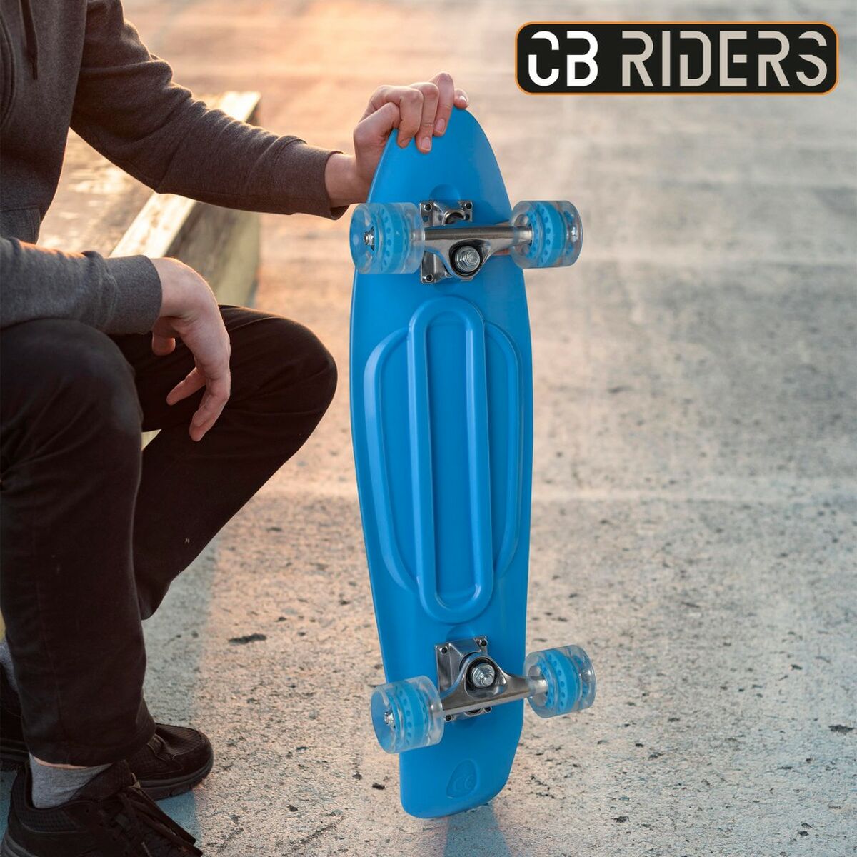 Skateboard Colorbaby Albastru (2 Unități) - Jucarii si jocuri, În aer liber și sport