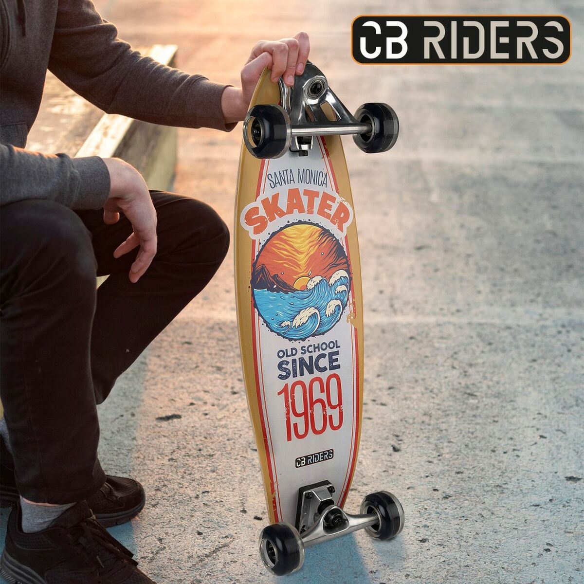 Skateboard Colorbaby 1969 surfero (2 Unități) - Jucarii si jocuri, În aer liber și sport
