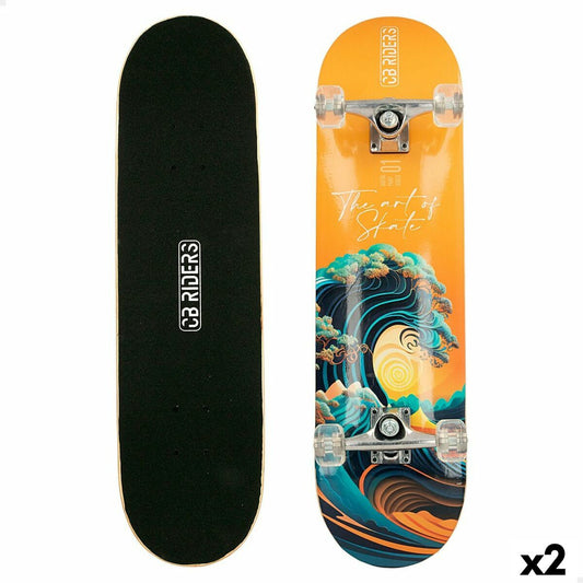 Skateboard Colorbaby (2 Unități) - Jucarii si jocuri, În aer liber și sport