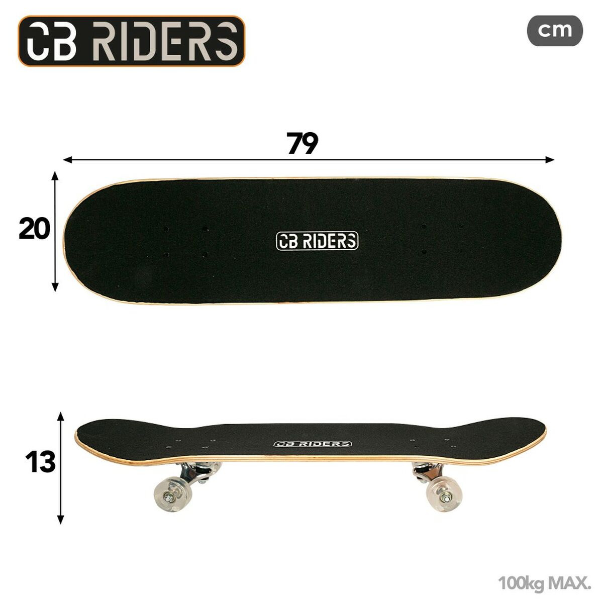 Skateboard Colorbaby (2 Unități) - Jucarii si jocuri, În aer liber și sport