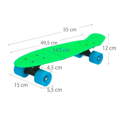 Skateboard Colorbaby Verde (6 Unități) - Jucarii si jocuri, În aer liber și sport