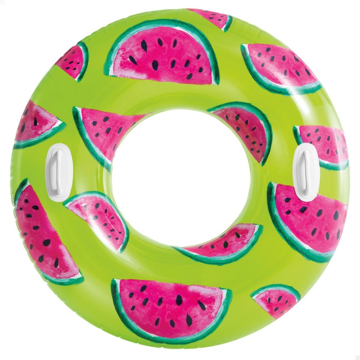 Colac Gonflabil Gogoașă Intex Tropical Fruits Ø 107 cm (12 Unități) - Jucarii si jocuri, În aer liber și sport