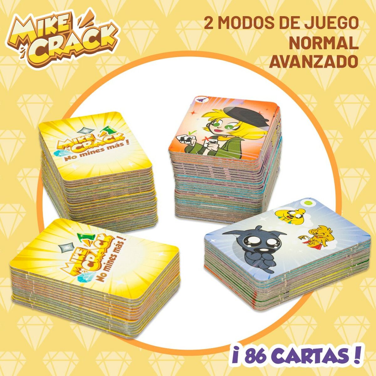 Jocuri de cărți Mikecrack (6 Unități) - Jucarii si jocuri, Jocuri și accesorii