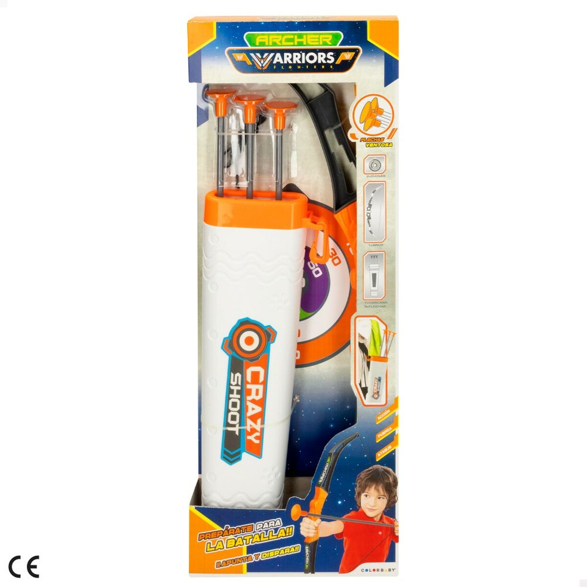 Set de tir cu țintă Colorbaby 6 Unități - Jucarii si jocuri, Costume și accesorii