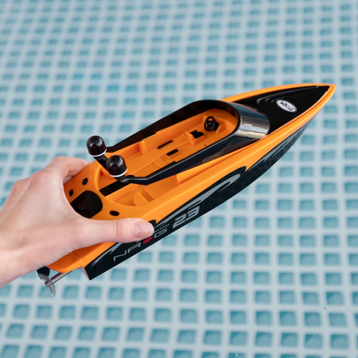 Barcă controlată prin radio Colorbaby (2 Unități) - Jucarii si jocuri, Vehicule