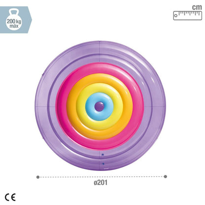 Saltea gonflabilă Intex 206 x 24 x 206 cm (3 Unități) - Jucarii si jocuri, În aer liber și sport