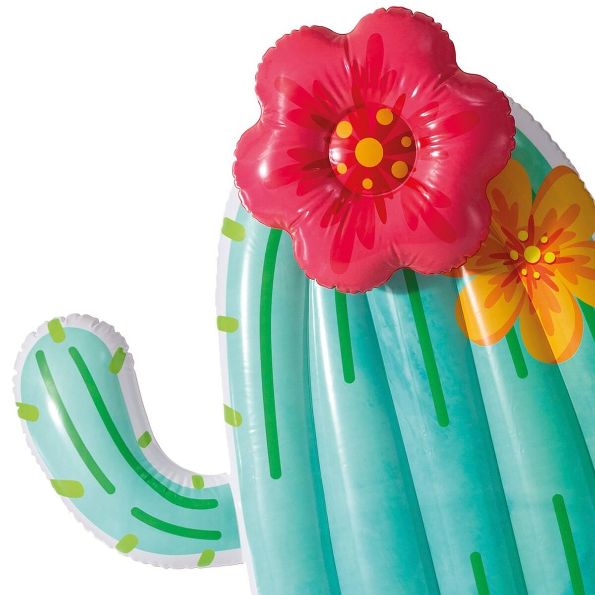 Saltea gonflabilă Intex Cactus 140 x 185 x 28 cm (6 Unități) - Jucarii si jocuri, În aer liber și sport