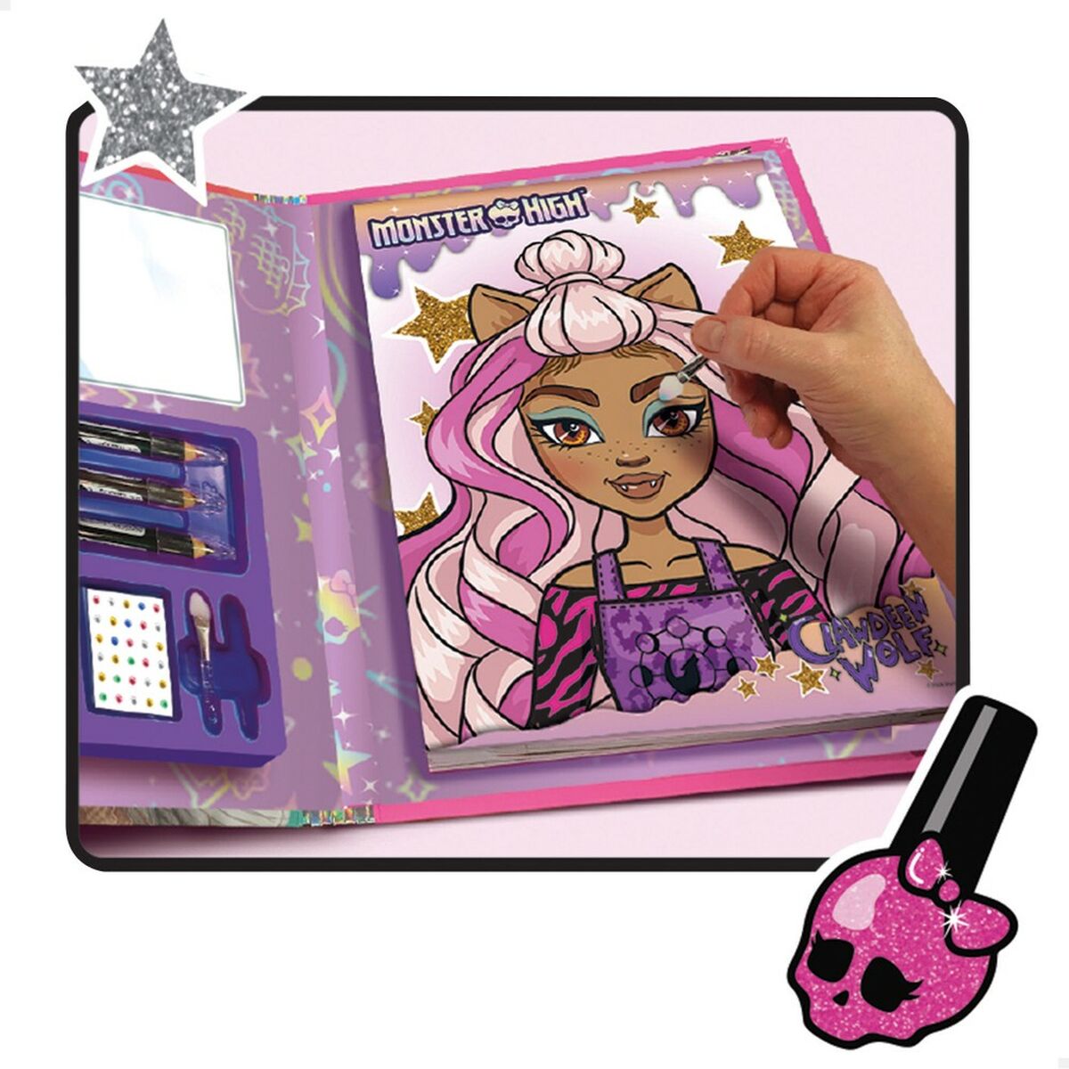 Set de Machiaj pentru Copii Monster High (6 Unități) - Jucarii si jocuri, Costume și accesorii