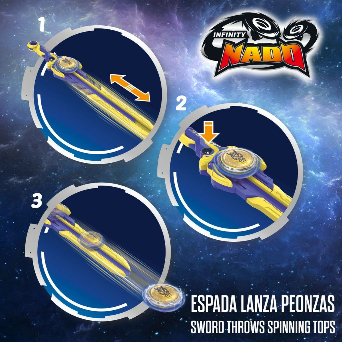 Titirez Infinity Nado (2 Unități) - Jucarii si jocuri, În aer liber și sport
