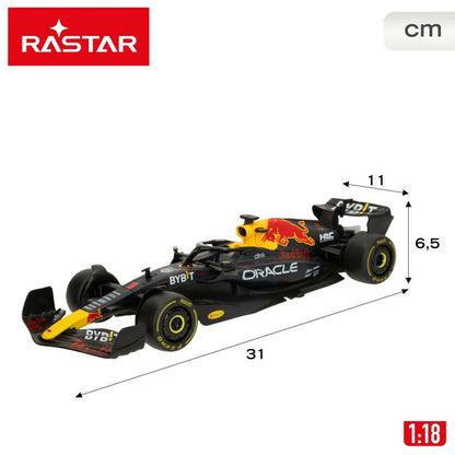 Mașină Radio Control Red Bull Bleumarin 1:18 31 x 6,5 x 11 cm (4 Unități) - Jucarii si jocuri, Vehicule