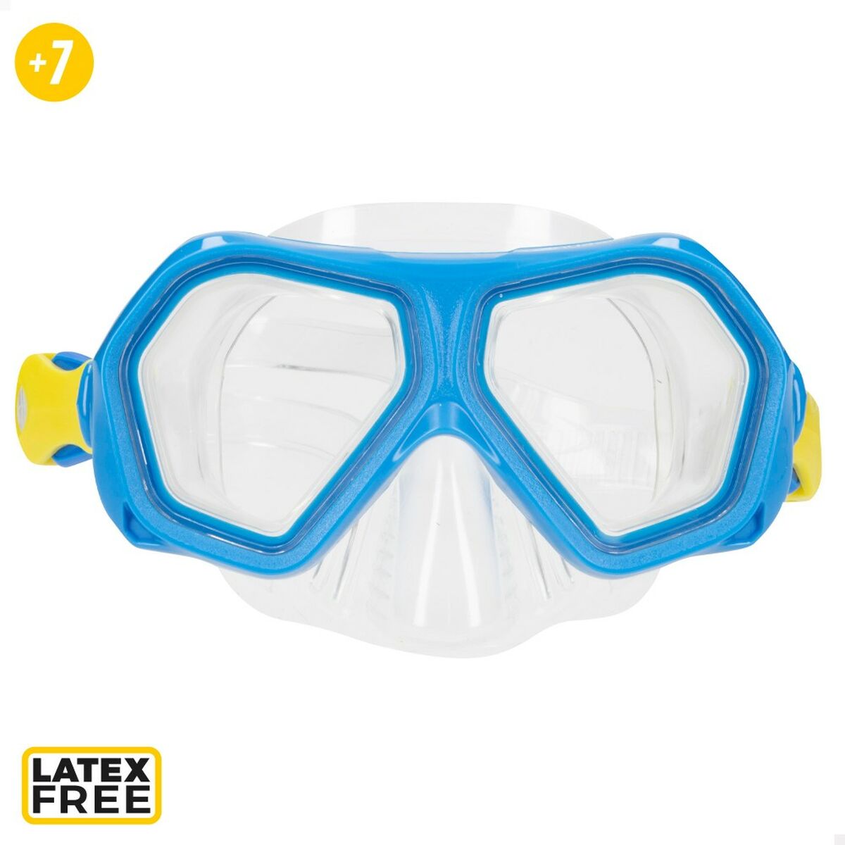 Ochelari de Scufundare cu Tub pentru Copii AquaSport Albastru (4 Unități) - Sport și în aer liber, Sporturi acvatice