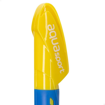 Ochelari de Scufundare cu Tub și Labe de Înot AquaSport Albastru Junior (2 Unități) - Sport și în aer liber, Sporturi acvatice