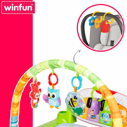 Saltea de joacă Winfun Pânză Plastic 63 x 43 x 91 cm (2 Unități) - Bebelus, Activitate și divertisment