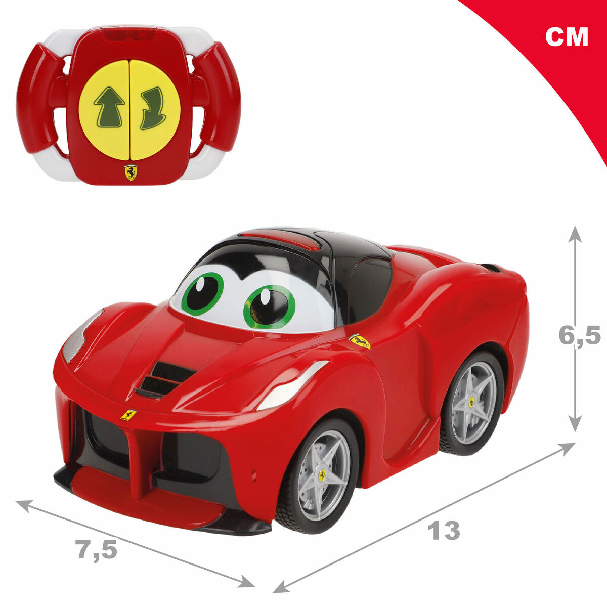 Mașină Radio Control Ferrari 13 x 6,5 x 7,5 cm (6 Unități) - Jucarii si jocuri, Vehicule