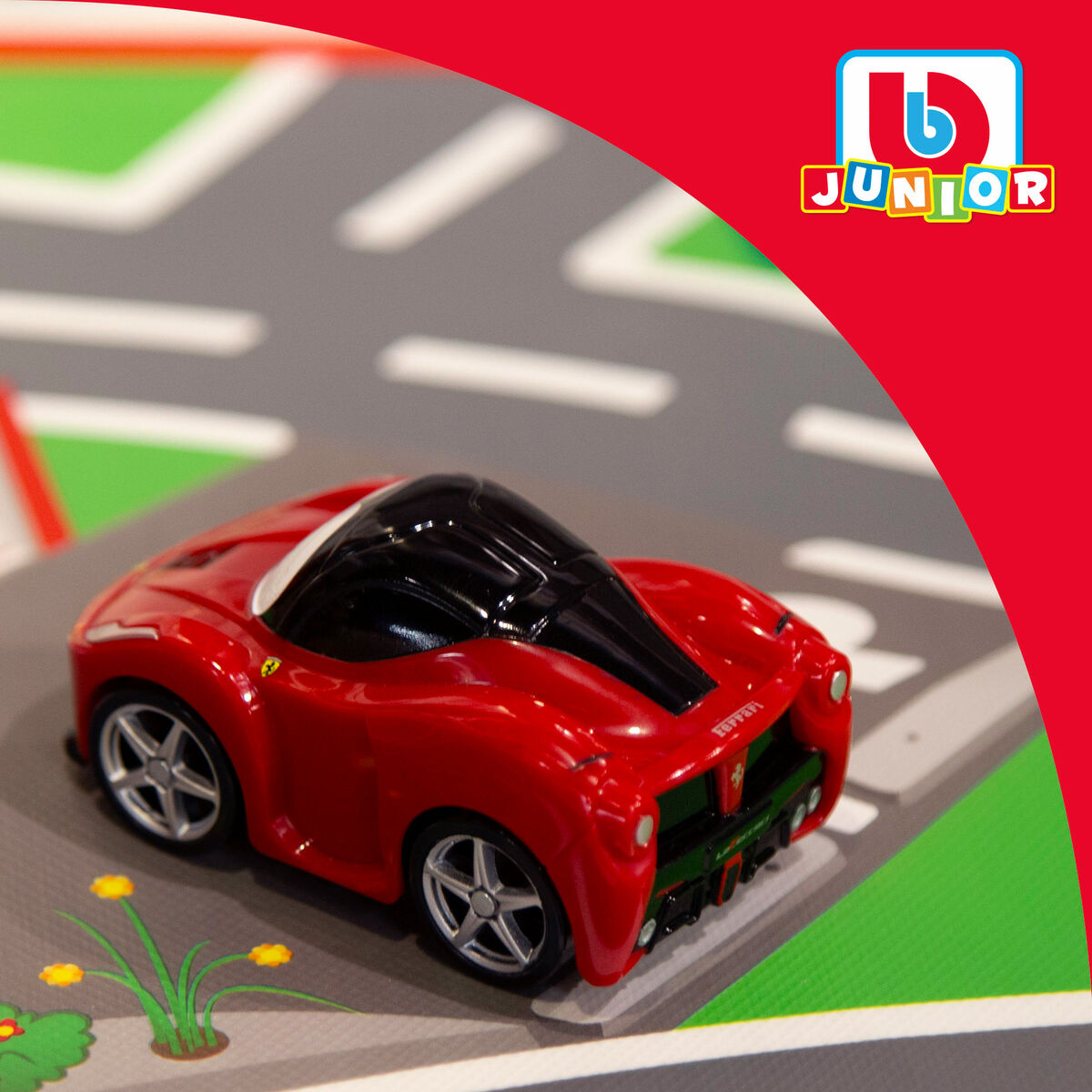 Playset Ferrari 100 x 0,1 x 70 cm 6 Unități - Jucarii si jocuri, Păpuși și figurine
